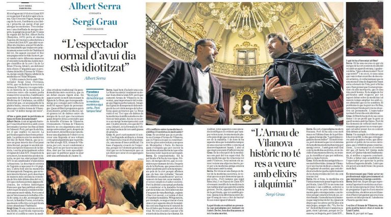 Ara ·  · Conversa amb Albert Serra sobre medicina, alquímia i La mort de Lluís XIV
