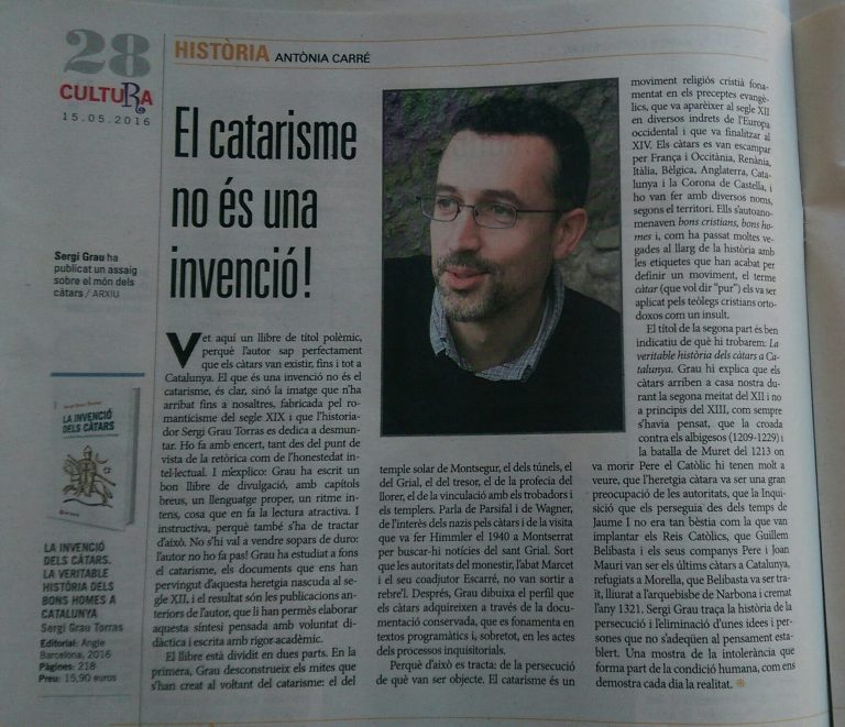 El Punt · 15.05.2016 · El catarisme no és una invenció!