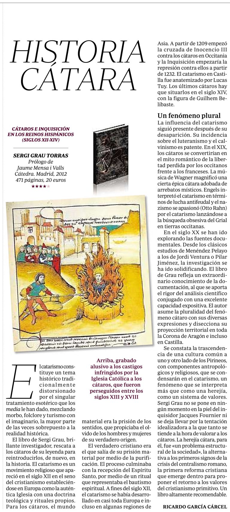 ABC Cultural · 19.05.2012 · «Historia cátara»