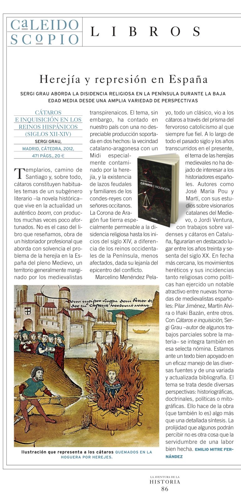 La Aventura de la Historia · juliol de 2012 · «Herejía y represión en España»